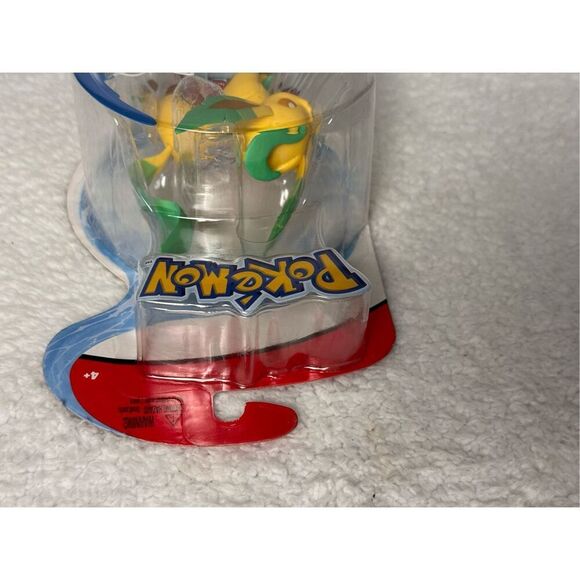 Pokemon Battle Figure Leafeon Articulated Battle 3" Jazzwares 2021/New - Picture 4 of 6